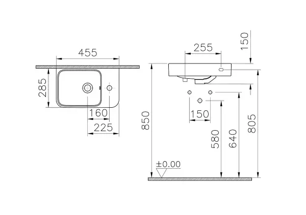Integra Round Lavabo