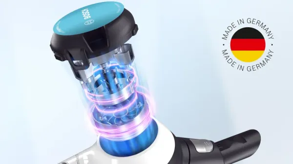 2'si 1 arada Süpürme ve Silme Unlimited 7 ProHygienic Aqua Beyaz
