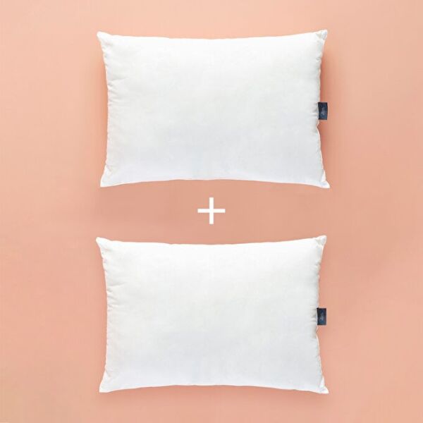 Bella 2'li Microfiber Yastık Beyaz (50x70 cm)