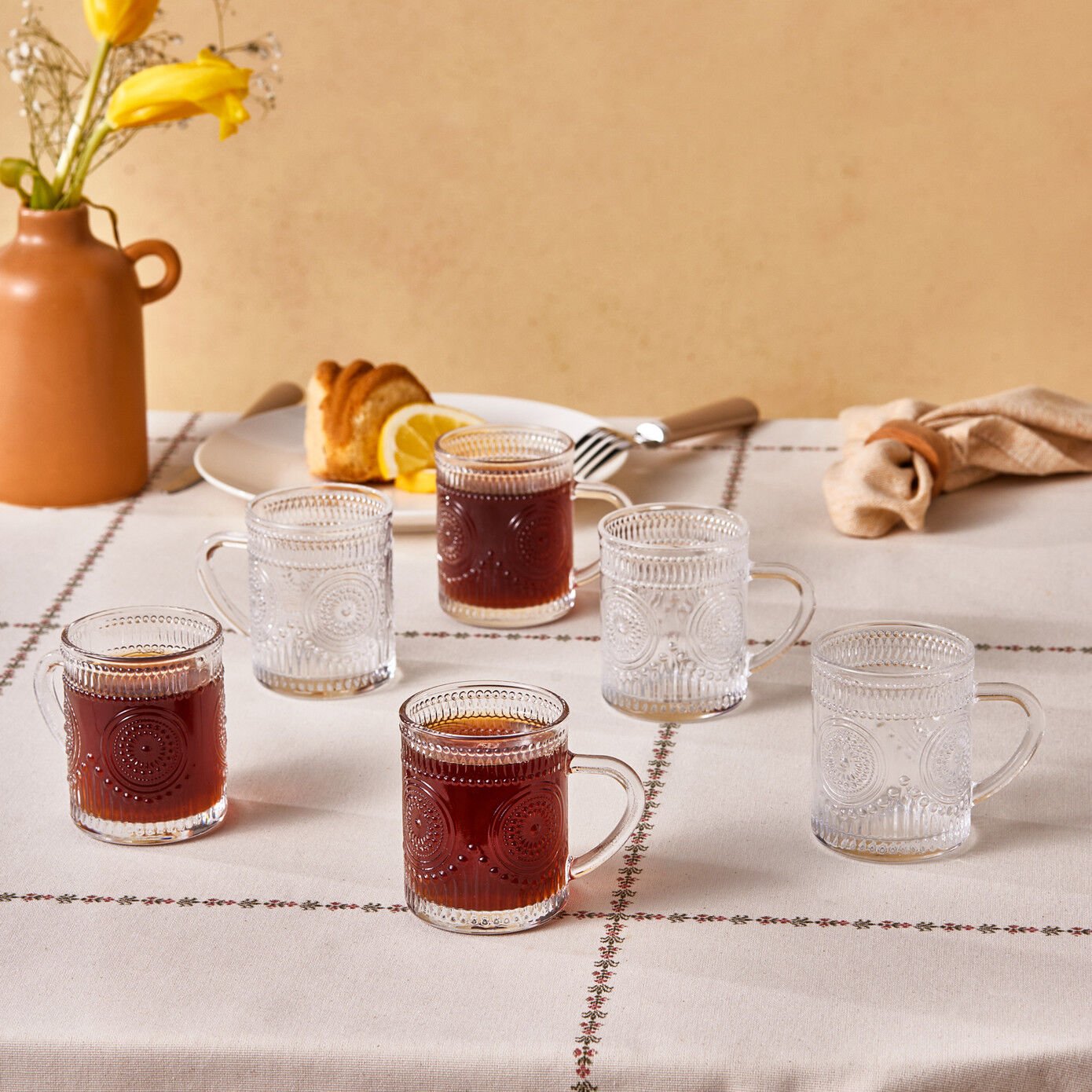 Karaca Margo 6'lı Çay Bardağı/Fincanı Seti 155 Ml