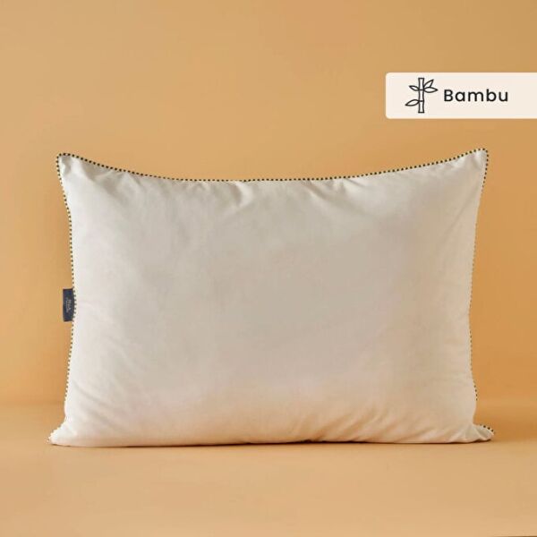 Fluffy Bambu Yastık Beyaz (50x70 cm)