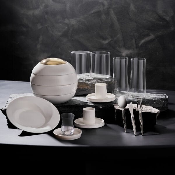 Karaca x Sarıyer Design 12 Parça 6 Kişilik Çay Seti