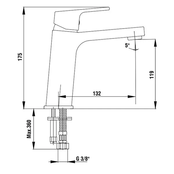 ECA Tiera Lavabo Bataryası 102108989