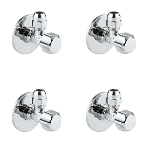 Grohe Ara Musluk 1/2 Girişli X 3/8 Çıkışlı - 22018000 (4 Adet) Paket Ürün