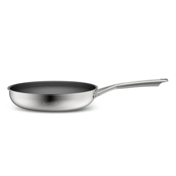 Karaca Plasma Steel 3Ply İndüksiyon Tabanlı Çelik Tava 30 Cm