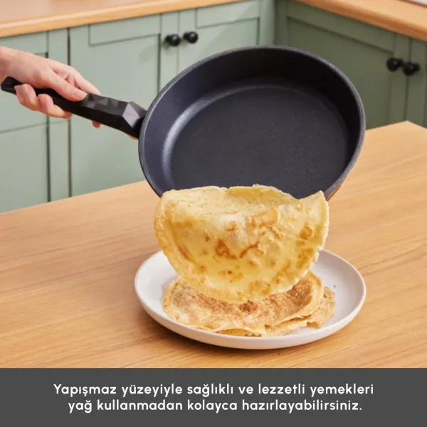 Karaca Biodiamond Antibakteriyel Kulp Tava 26 Cm