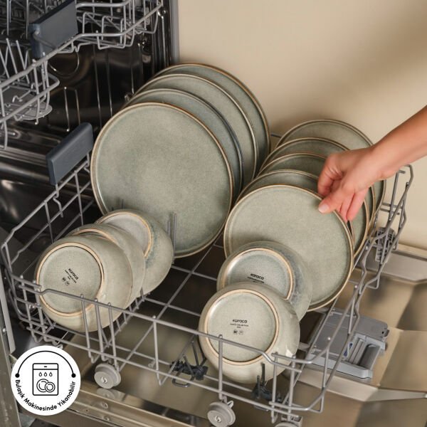 Karaca Earth Collection Skal 55 Parça 12 Kişilik Yemek Takımı
