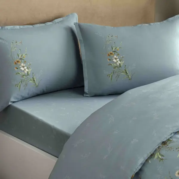 Linens Sc Allday Luce Nevresim Takımı Çift Kişilik Mavi