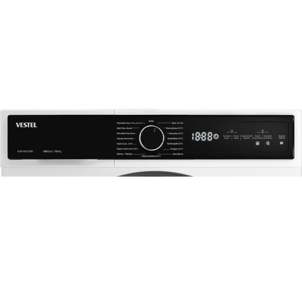 Vestel KCMI 98142 WIFI 9 Kg 1400 Devir Kurutmalı Çamaşır Makinesi
