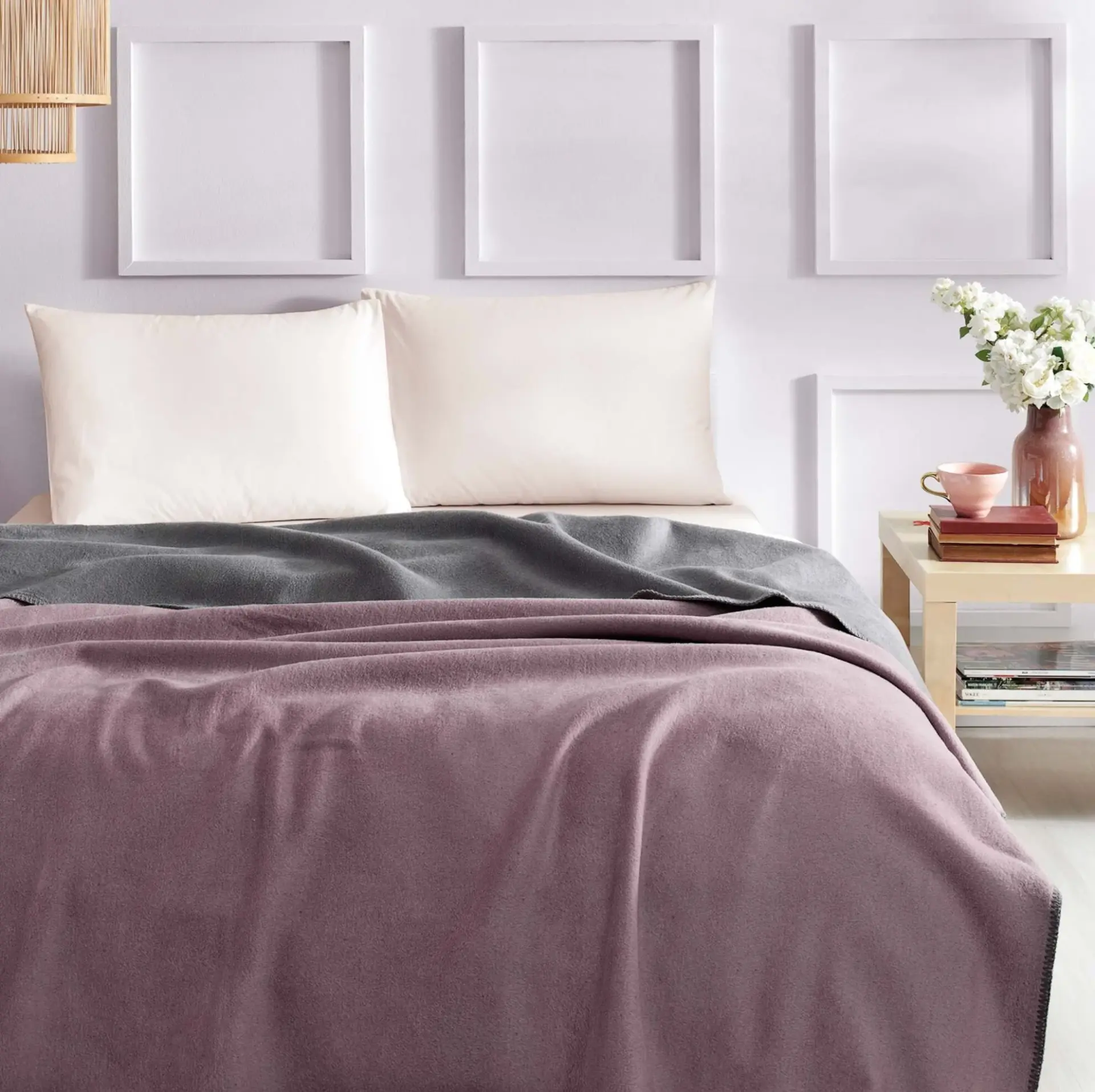Linens Gloria Tek Kişilik Battaniye Pembe
