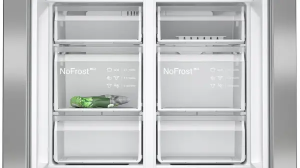 iQ300 Gardırop Tipi Buzdolabı 183 x 90.5 cm Kolay temizlenebilir Inox, Total noFrost