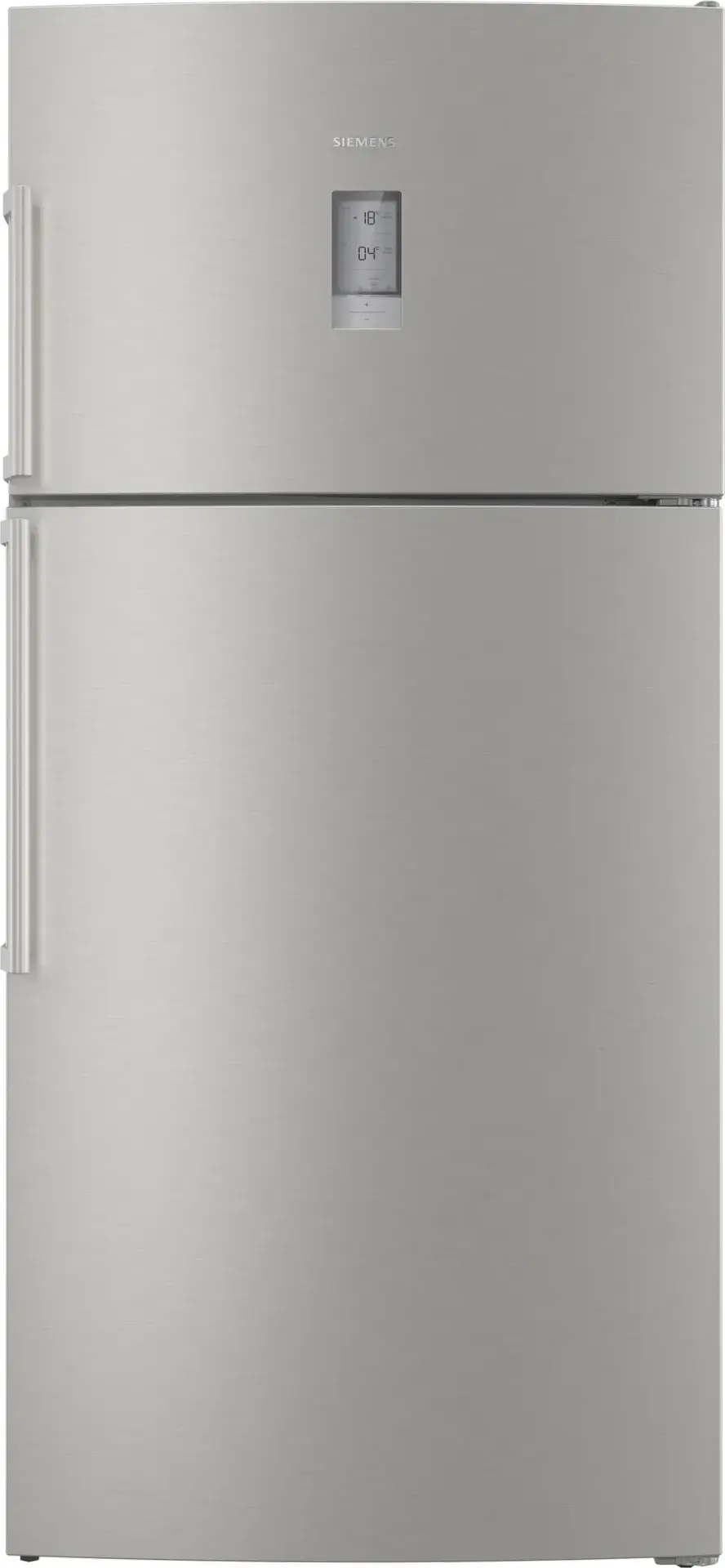 iQ500 Üstten Donduruculu Buzdolabı 186 x 86 cm Kolay temizlenebilir Inox, Total noFrost