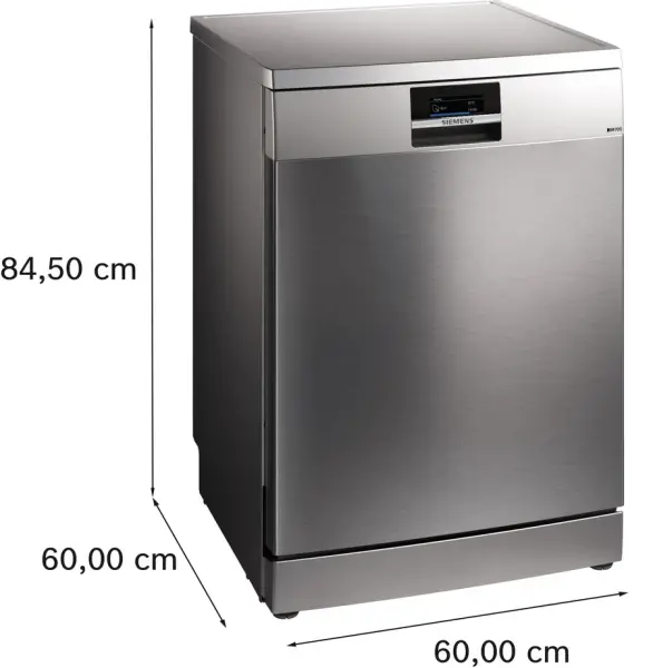 iQ700 Solo Bulaşık Makinesi 60 cm Paslanmaz çelik parmak izi tutmaz