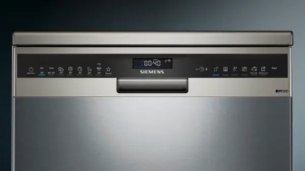 iQ500 Solo Bulaşık Makinesi 60 cm Paslanmaz çelik parmak izi tutmaz