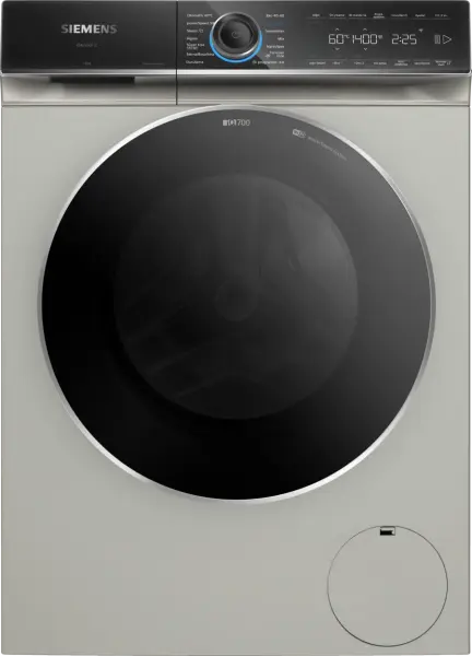 iQ700 Çamaşır Makinesi 10 kg maks. 1400 dev./dak., Gümüş