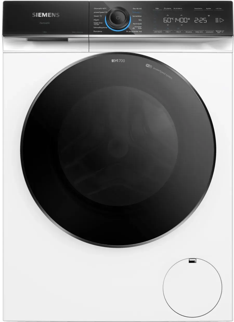 iQ700 Çamaşır Makinesi 9 kg maks. 1400 dev./dak.