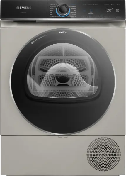 iQ700 Isı Pompalı Kurutma Makinesi 9 kg Gümüş