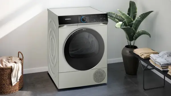 iQ700 Isı Pompalı Kurutma Makinesi 9 kg Gümüş