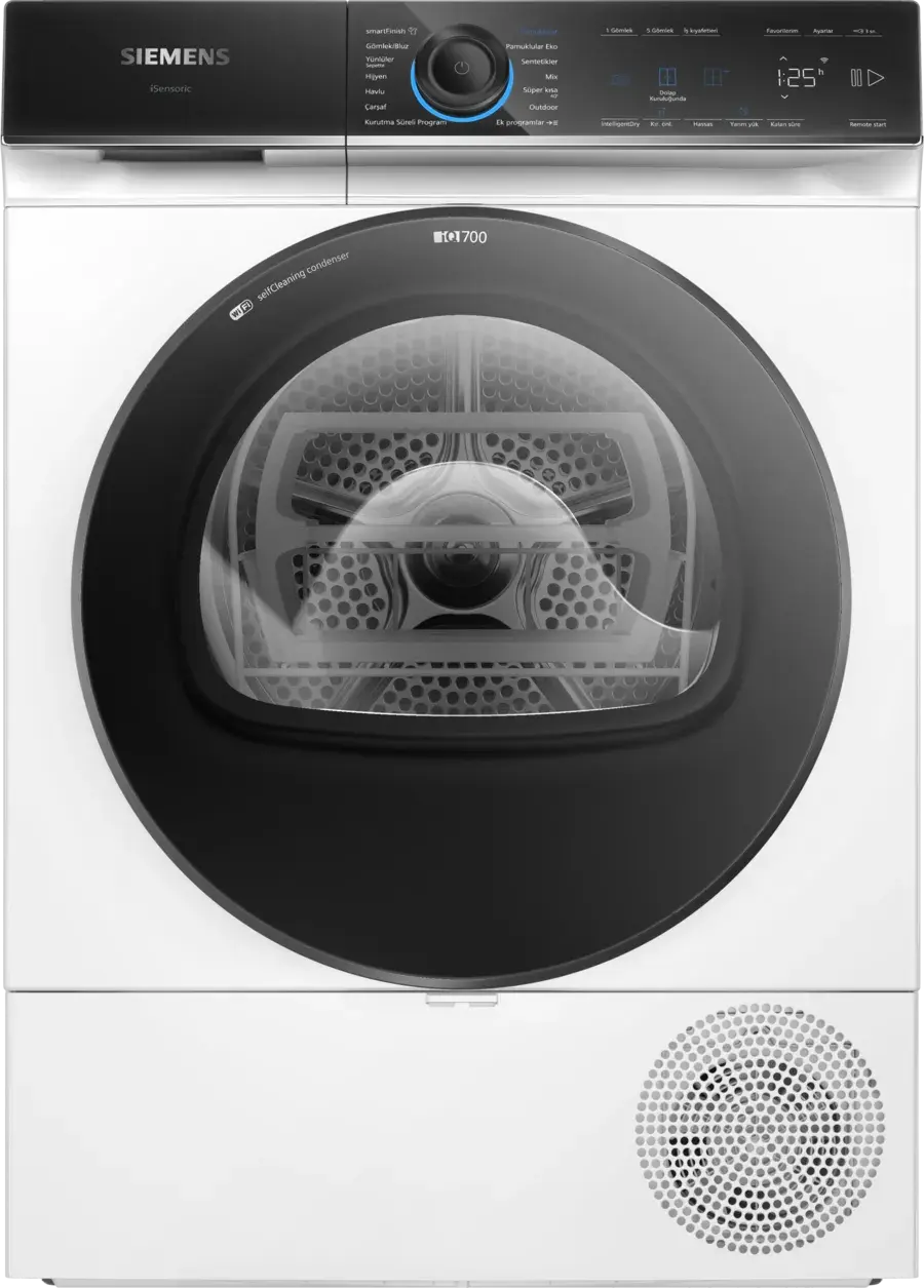 iQ700 Isı Pompalı Kurutma Makinesi 9 kg