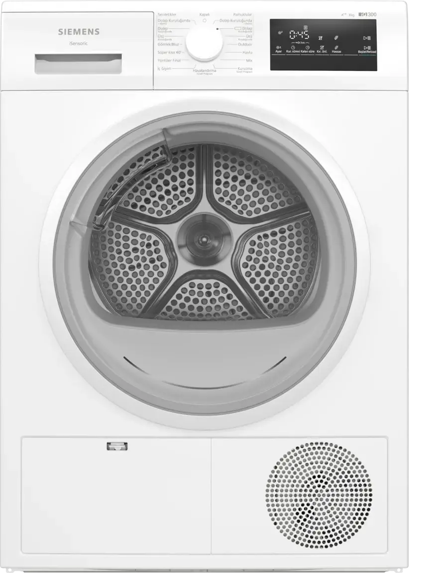 iQ300 Isı Pompalı Kurutma Makinesi 8 kg