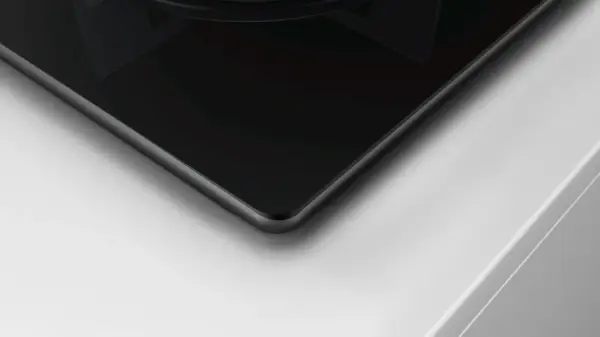 iQ300 Gazlı Ocak 60 cm Sert cam, Siyah