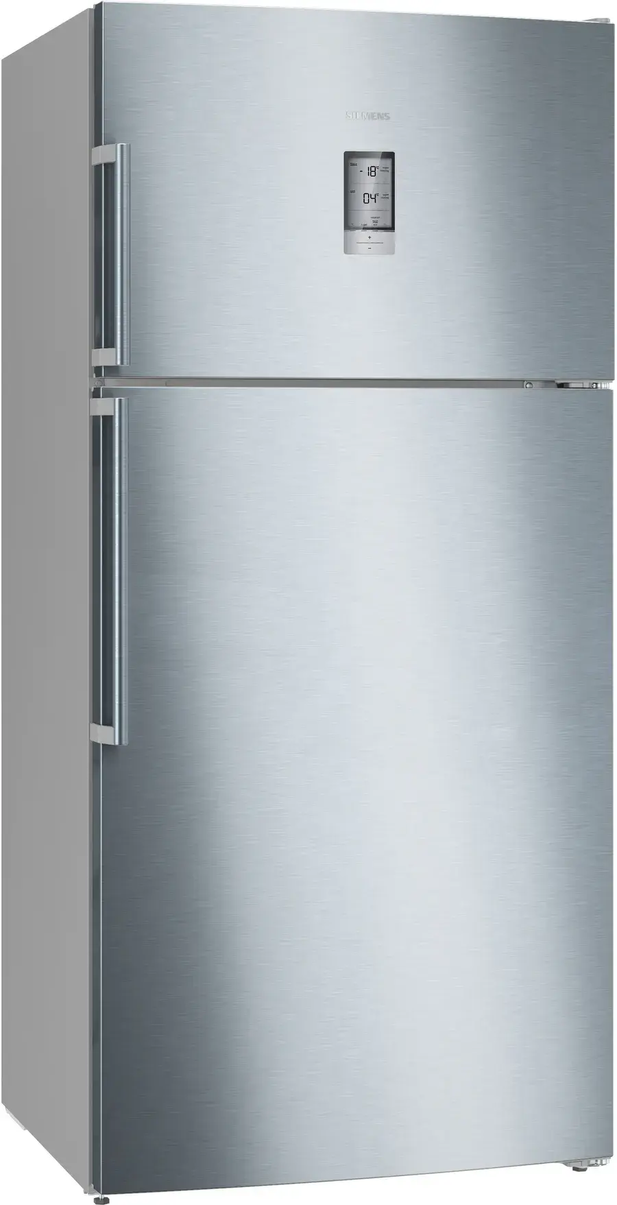 iQ500 Üstten Donduruculu Buzdolabı 186 x 86 cm Kolay temizlenebilir Inox, Total noFrost