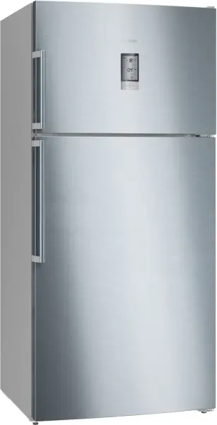 iQ500 Üstten Donduruculu Buzdolabı 186 x 86 cm Kolay temizlenebilir Inox, Total noFrost