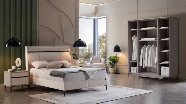 Mona 4 Kapaklı Gardırop