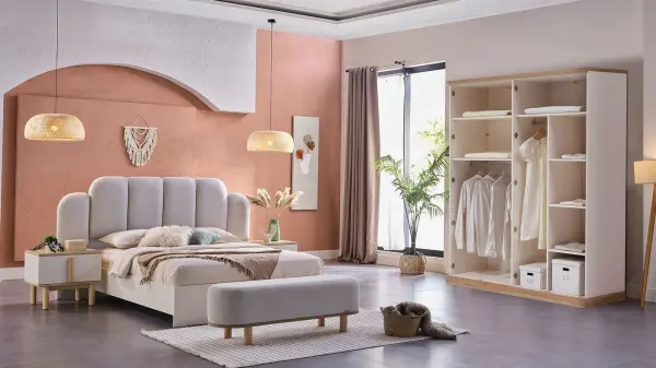 Boheems 4 Kapaklı Gardırop