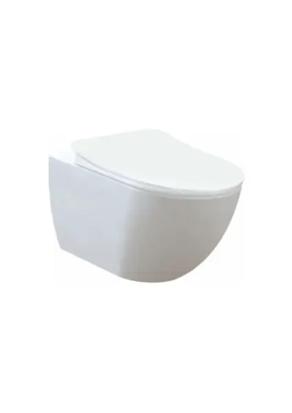Creavit FE322 Free Rim-Off Kanalsız Asma Klozet ve Klozet Kapağı