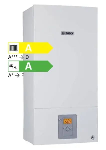 Bosch 2500W Tam Çift Yoğuşmalı 24KW Erp 'li Kombi