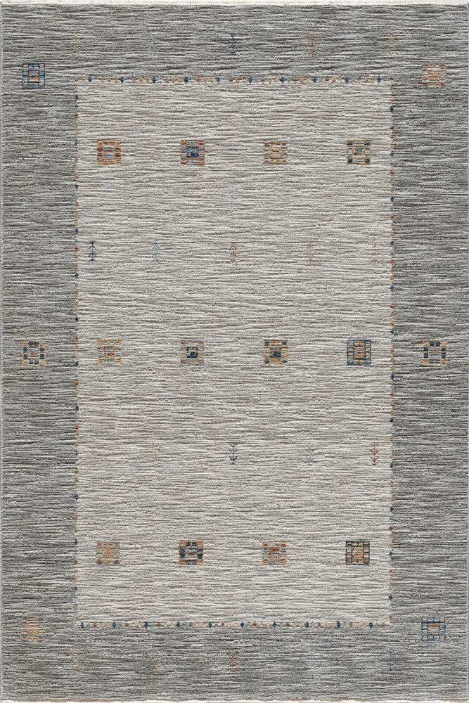 Modern ve Klasik Desenli Özel Efektli Halı BOHEM BH00B  100x180