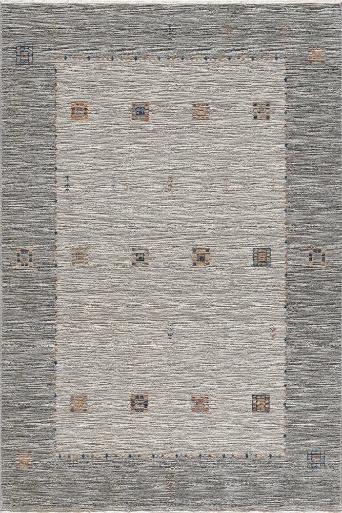 Modern ve Klasik Desenli Özel Efektli Halı BOHEM BH00B  80x315