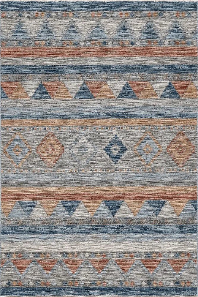 Modern ve Klasik Desenli Özel Efektli Halı BOHEM BH02A 120x180