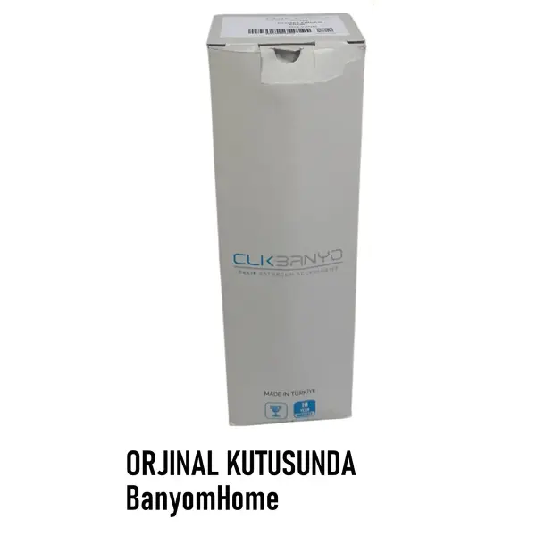 Çelik Banyo Paslanmaz Çelik Tuvalet Fırçası Klozet Fırçası Beyaz