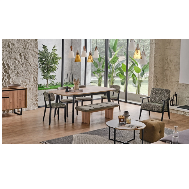 SOLID Açılır Yemek Masası - 160 cm