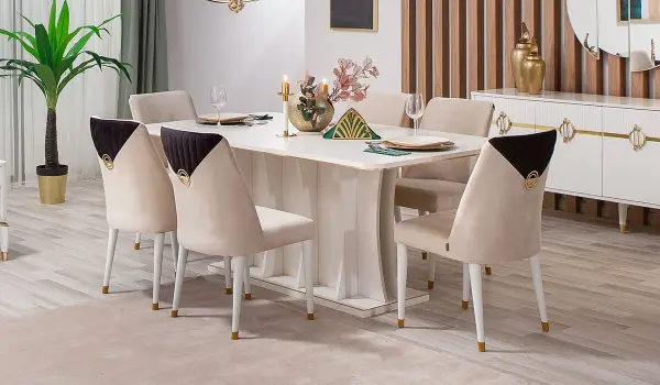 Gold Bella Yemek Masası