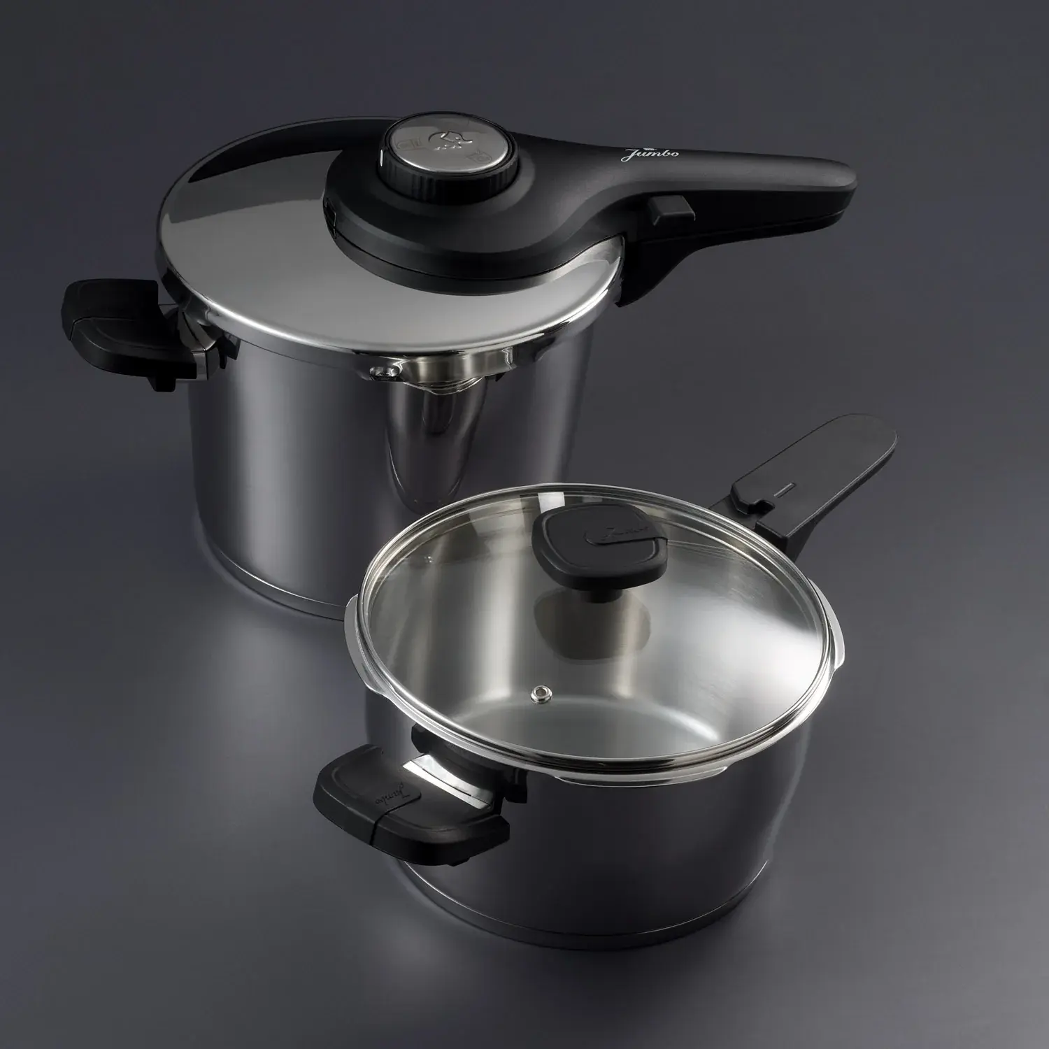 Jumbo Prime Master 4+6 Litre Düdüklü Tencere Seti