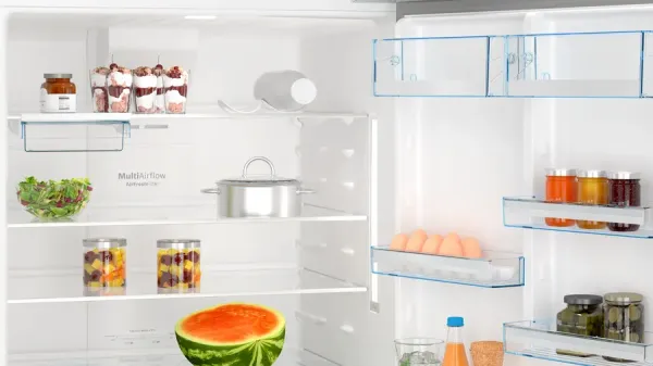 Serie 6 Üstten Donduruculu Buzdolabı 186 x 86 cm Kolay temizlenebilir Inox, Total No Frost