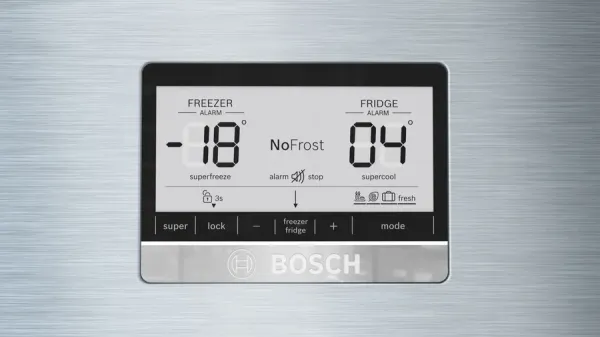 Serie 6 Üstten Donduruculu Buzdolabı 186 x 86 cm Kolay temizlenebilir Inox, Total No Frost