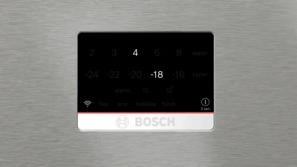 Serie 8 Alttan Donduruculu Buzdolabı 186 x 75 cm Kolay temizlenebilir Inox, Total No Frost
