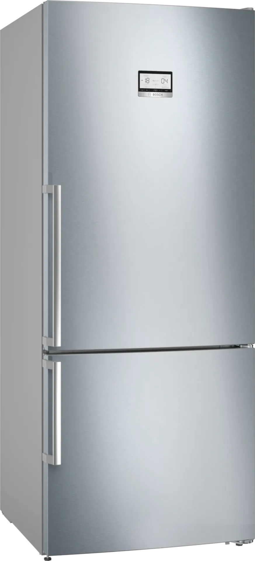 Serie 8 Alttan Donduruculu Buzdolabı 186 x 75 cm Kolay temizlenebilir Inox, Total No Frost