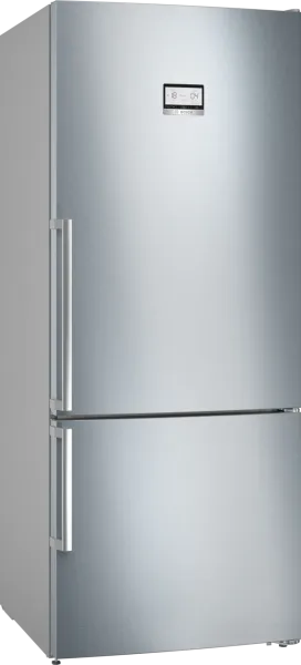 Serie 8 Alttan Donduruculu Buzdolabı 186 x 75 cm Kolay temizlenebilir Inox, Total No Frost
