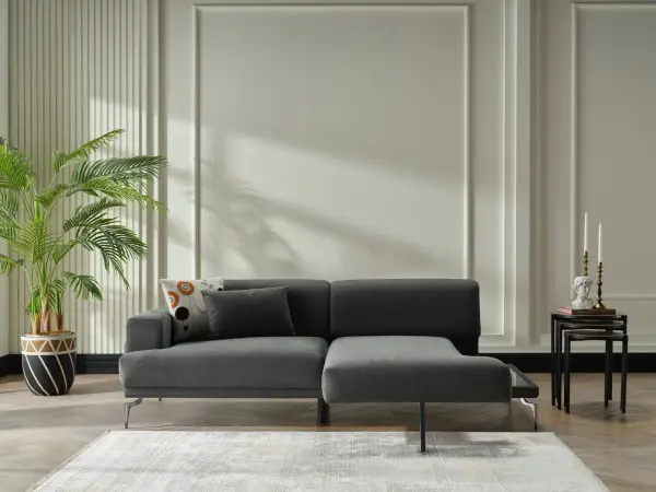Alexa Relax Üçlü Koltuk Antrasit