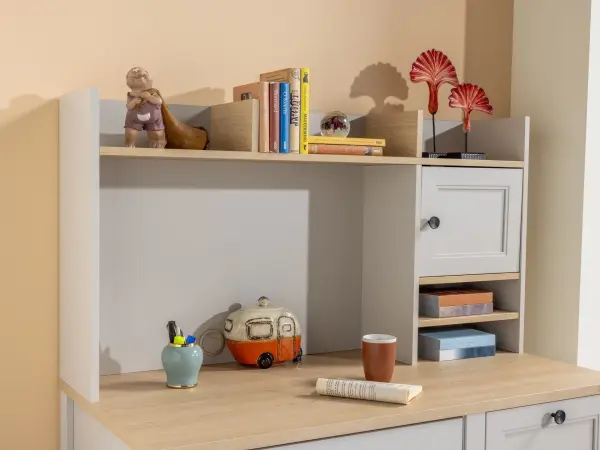 Fiona Çalışma Masası Üst Dolap