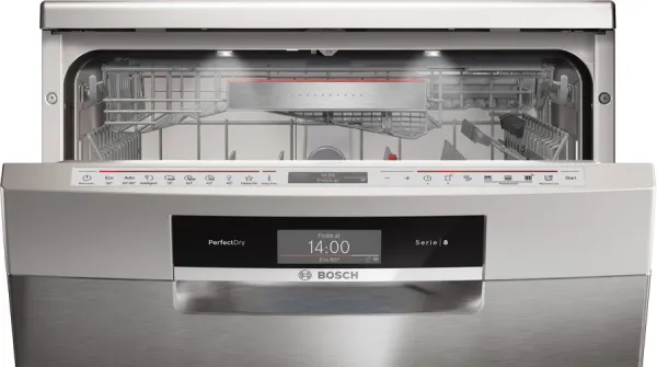 Serie 8 Solo Bulaşık Makinesi 60 cm Paslanmaz çelik parmak izi tutmaz