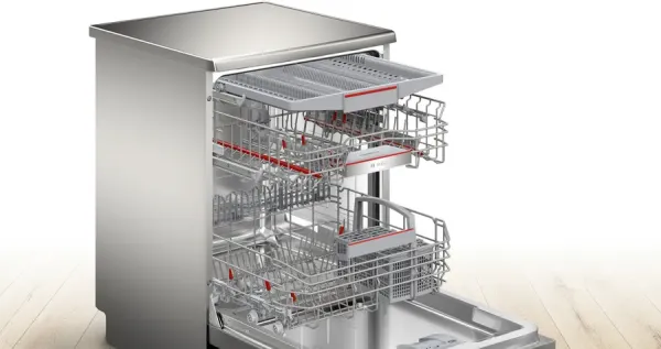 Serie 6 Solo Bulaşık Makinesi 60 cm Paslanmaz çelik parmak izi tutmaz
