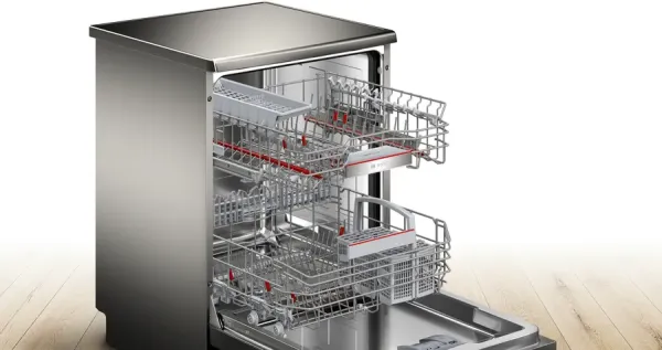 Serie 6 Solo Bulaşık Makinesi 60 cm Paslanmaz çelik parmak izi tutmaz