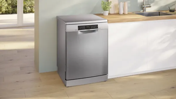 Serie 6 Solo Bulaşık Makinesi 60 cm Paslanmaz çelik parmak izi tutmaz