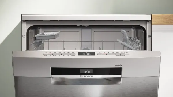 Serie 6 Solo Bulaşık Makinesi 60 cm Paslanmaz çelik parmak izi tutmaz